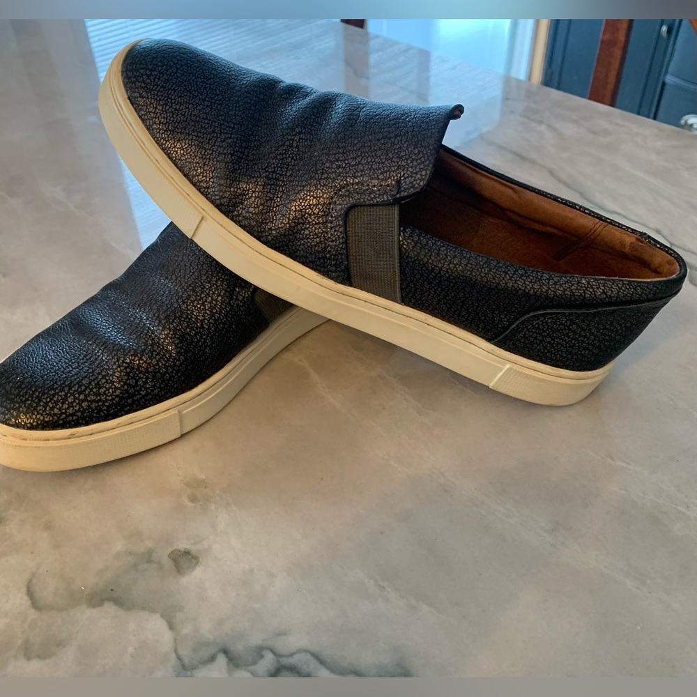Frye Ivy slip-on sneakers - Black pewter - Size 7